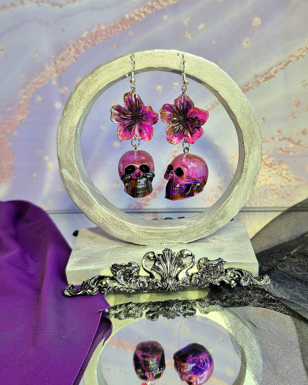 Earrings - Sakura Requiem