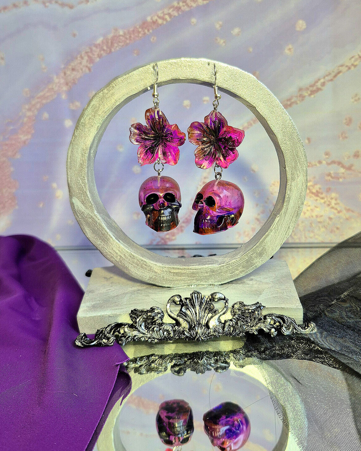 Earrings - Sakura Requiem