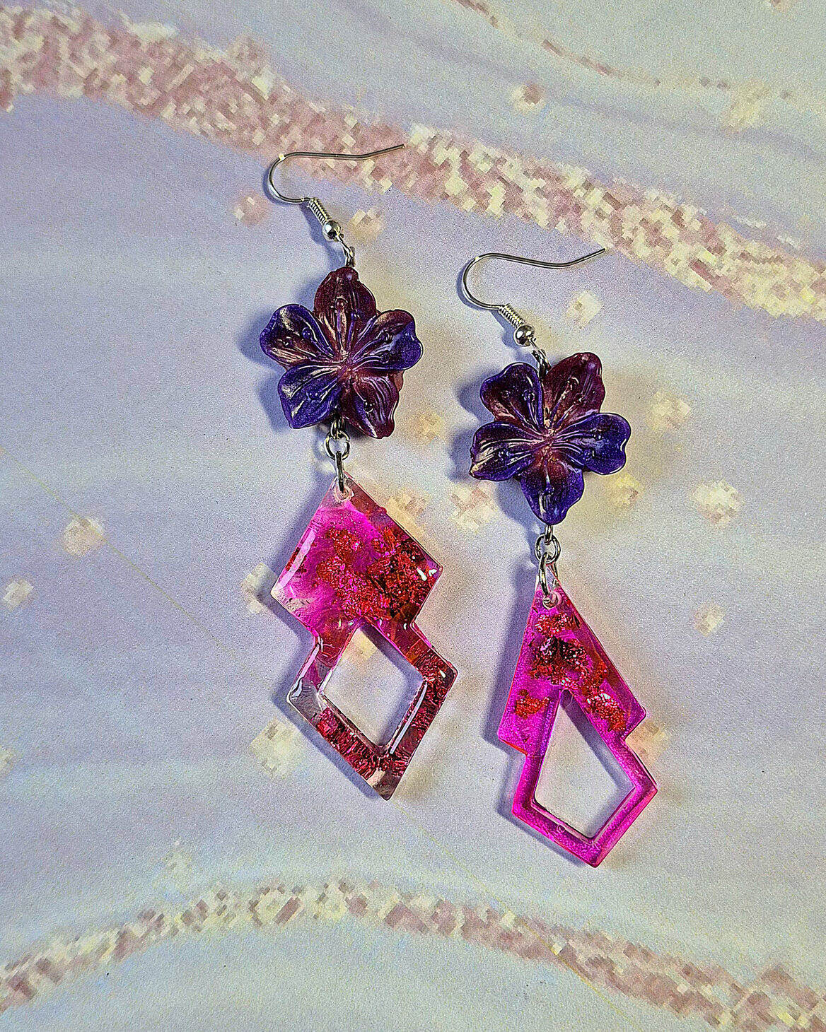 Earrings - Sakura Starlit