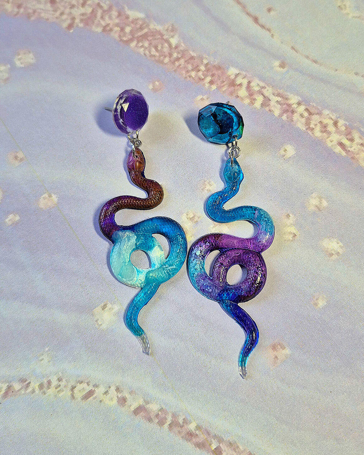 Earrings - Serpent’s Frostflare