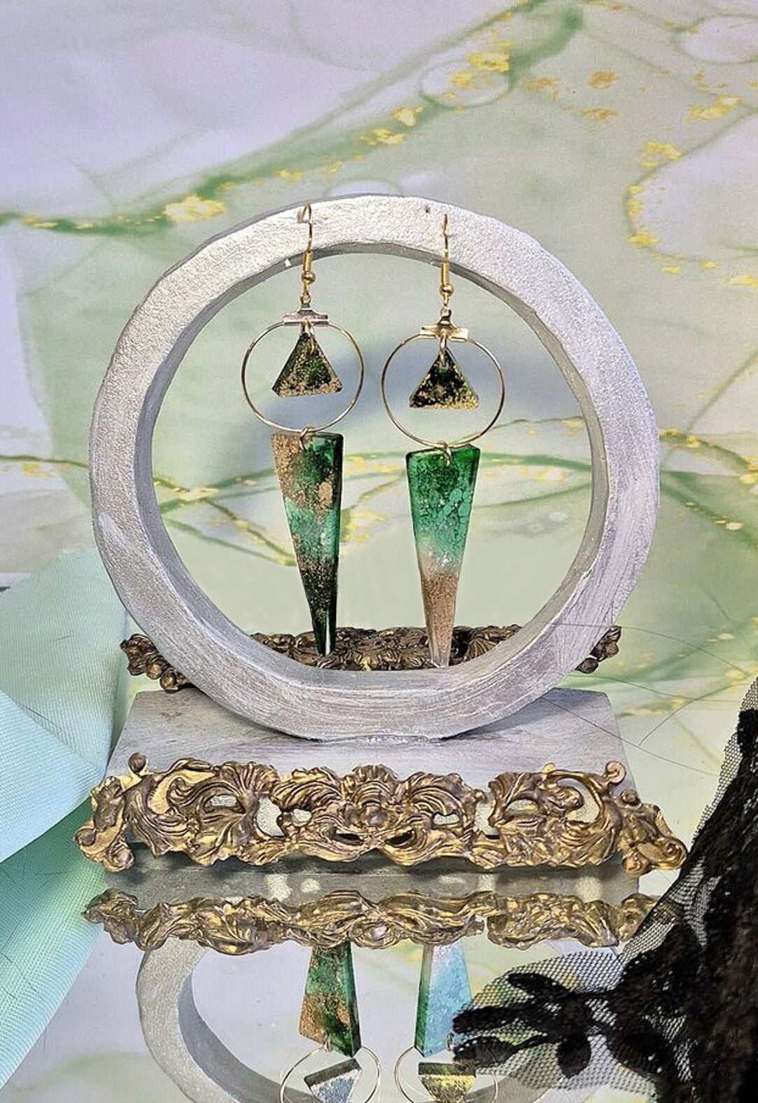 Earrings - Forest Halo