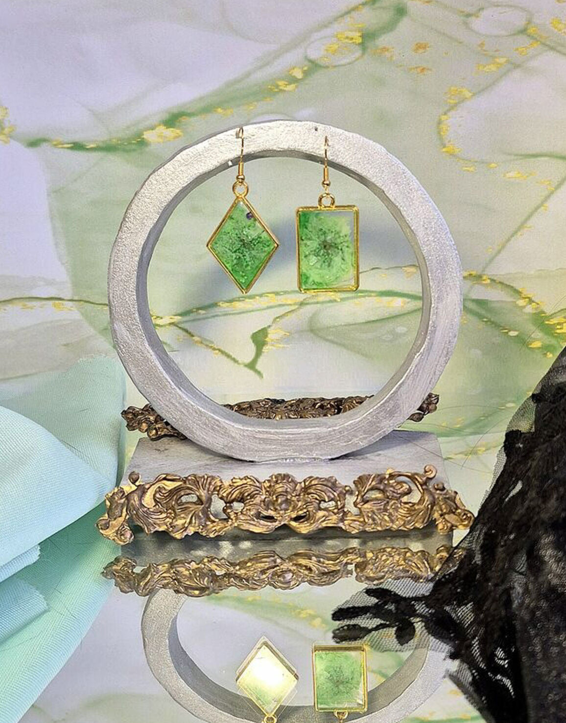 Earrings - Inktblossom