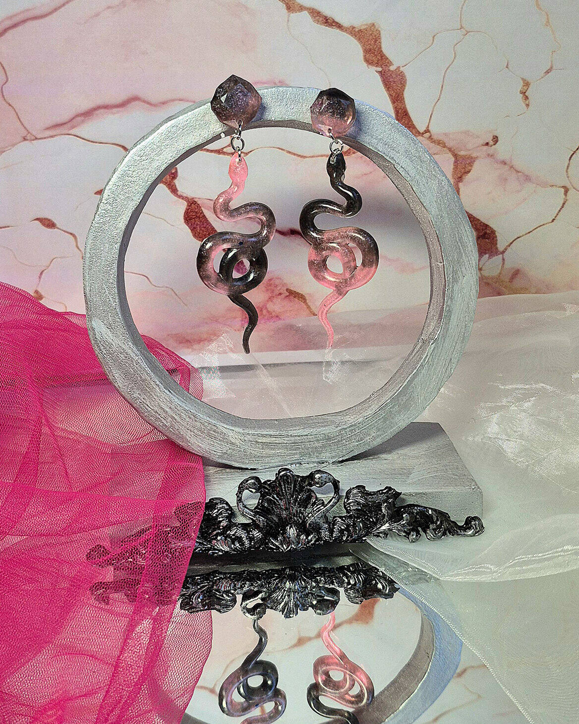 Earrings - Serpent's Kiss