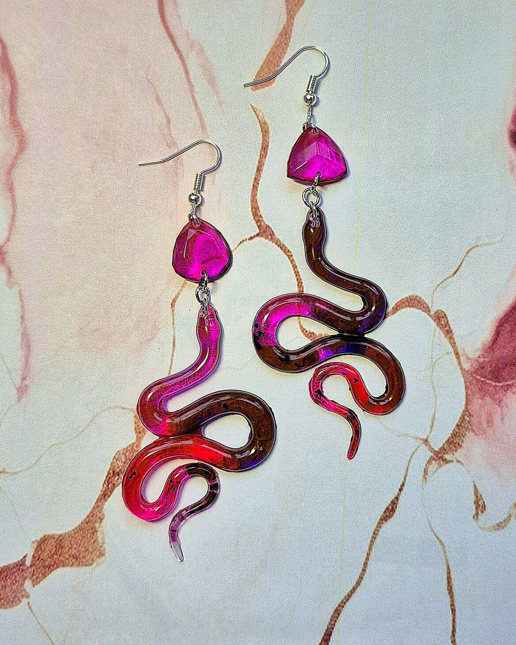 Earrings - Serpent's Aurora