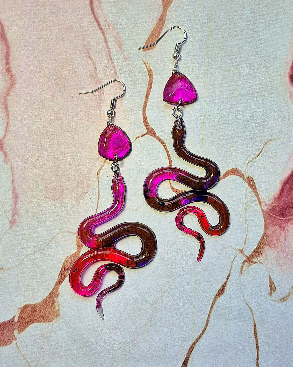 Earrings - Serpent's Aurora