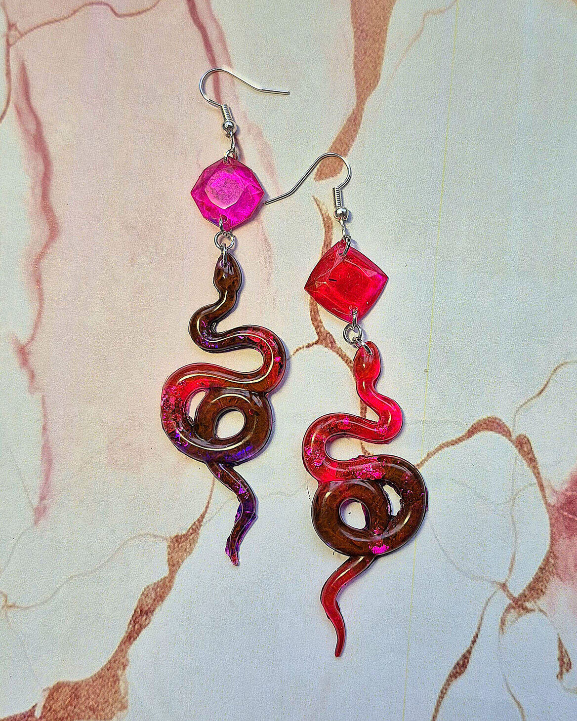 Earrings - Serpent's Shimmer