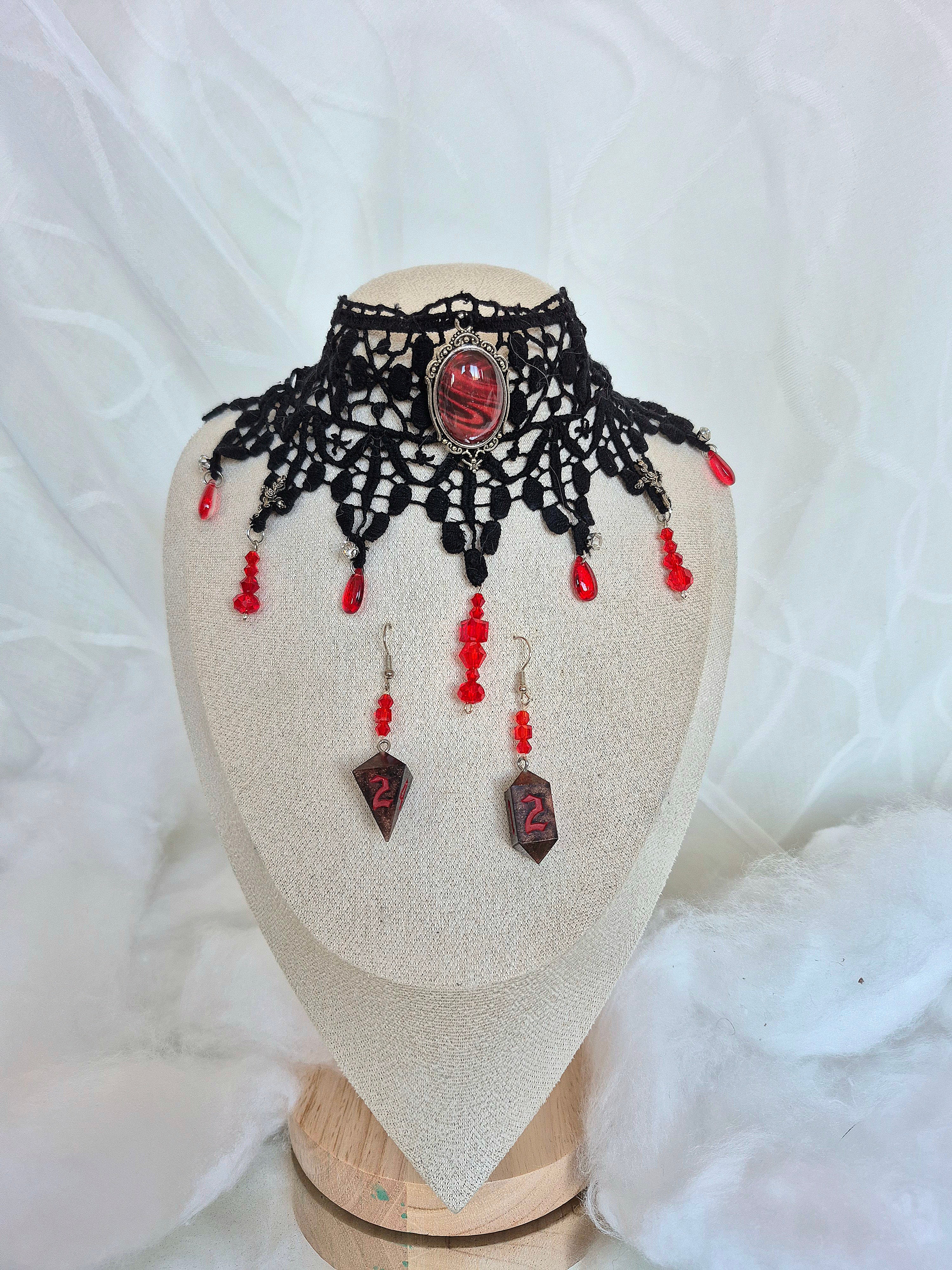 Choker - Crimson Veil