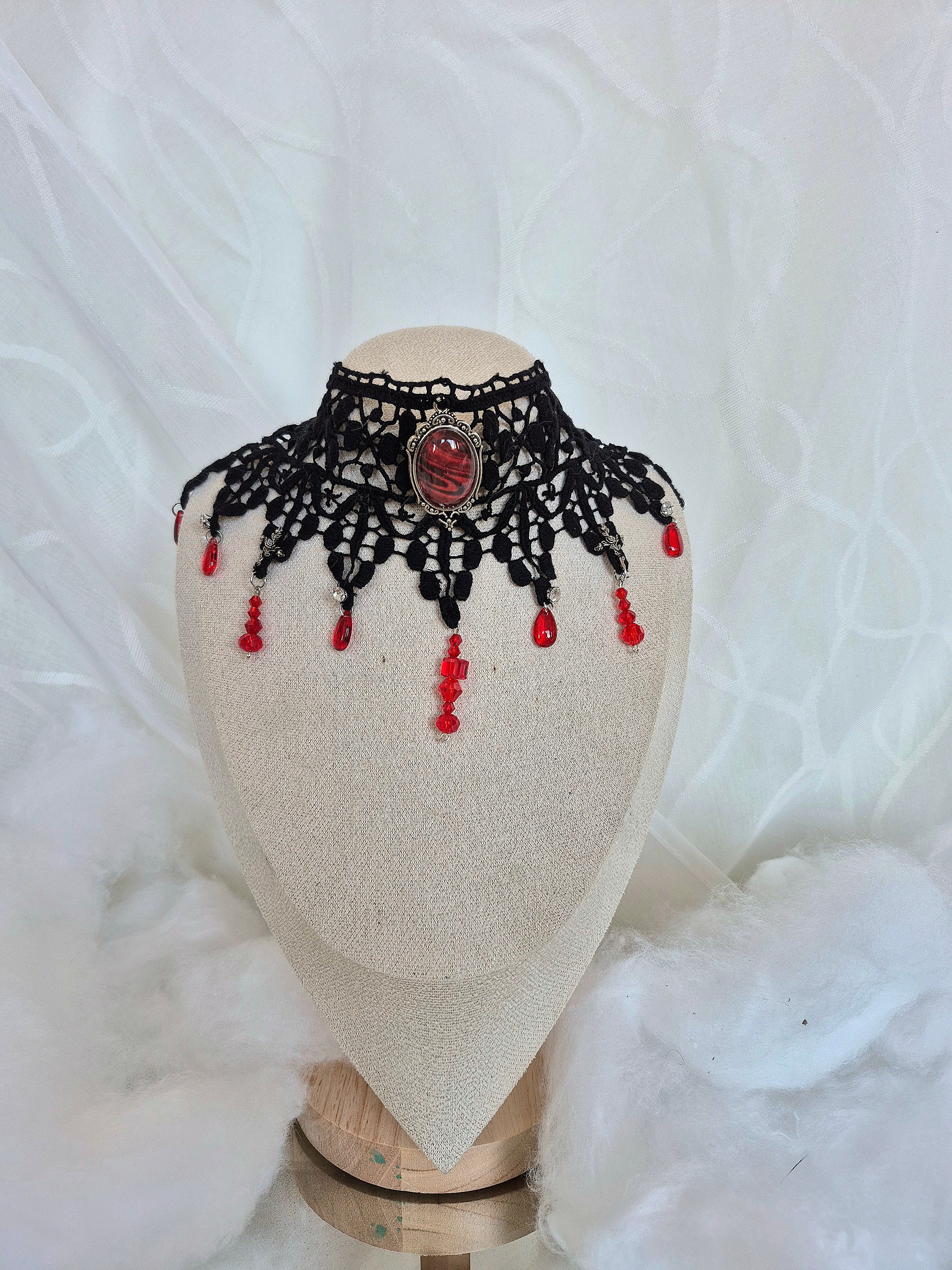 Choker - Crimson Veil