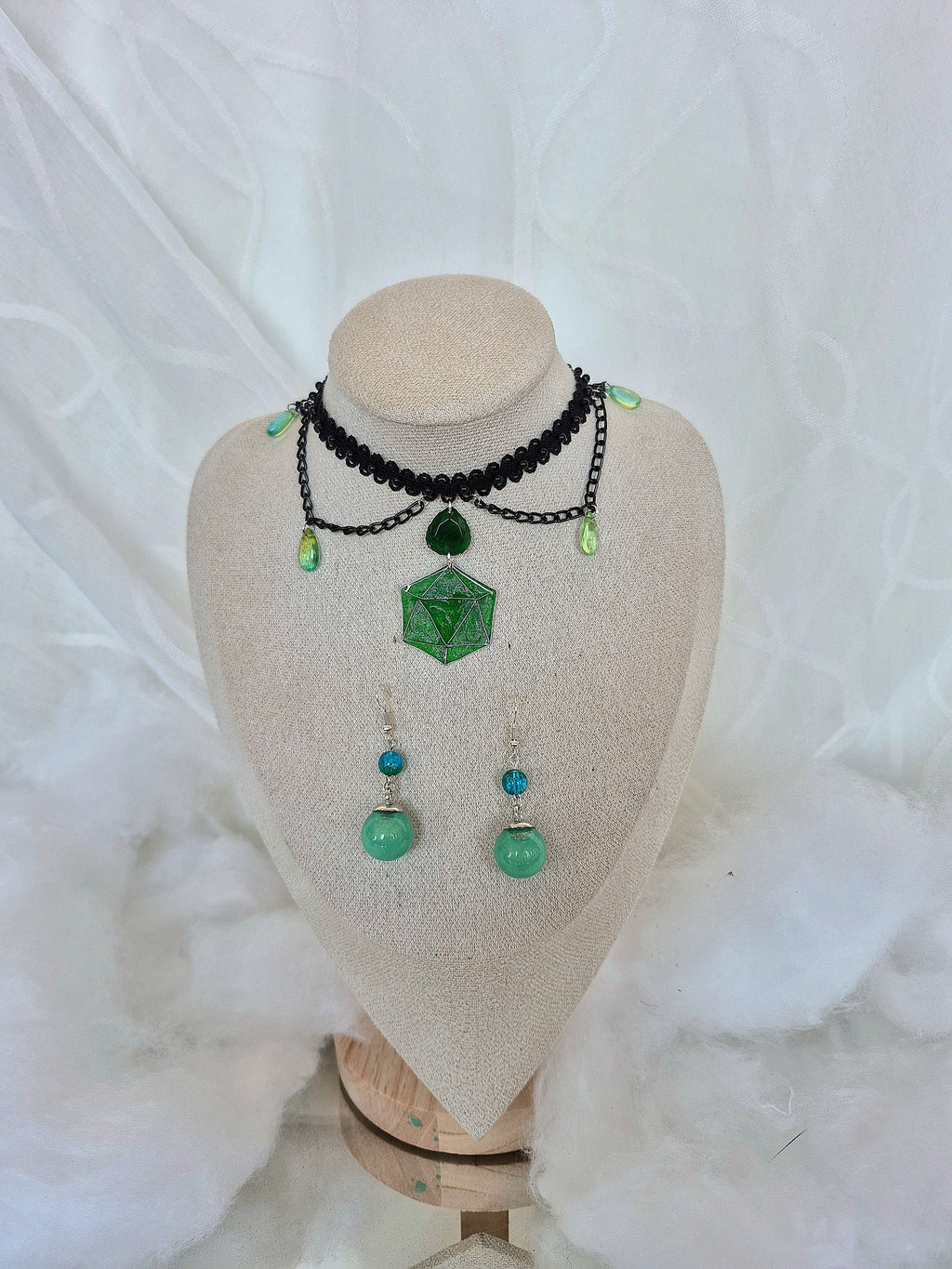 Choker - Emerald Roll