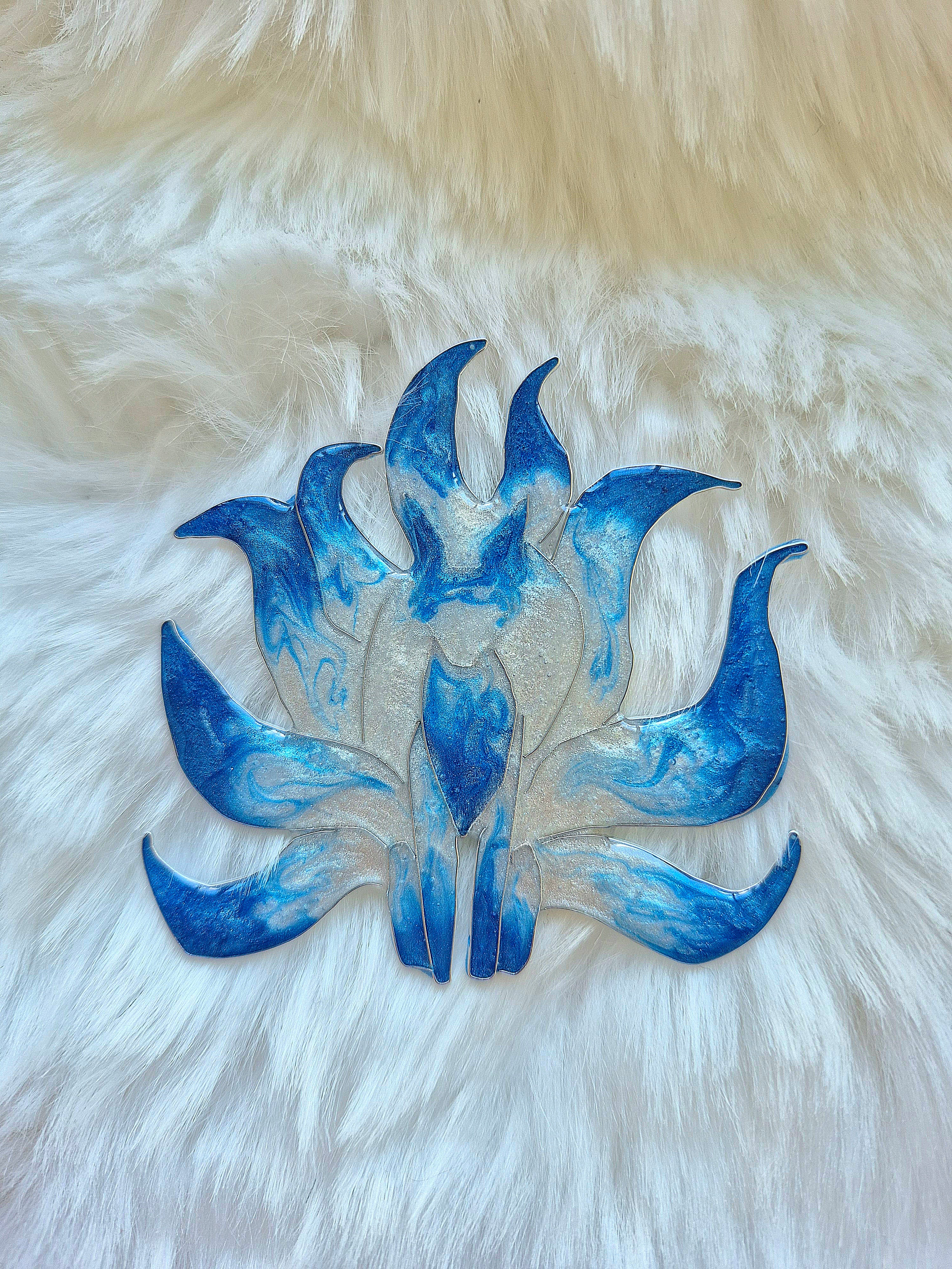Mythical brooch- Frostveil Kitsune