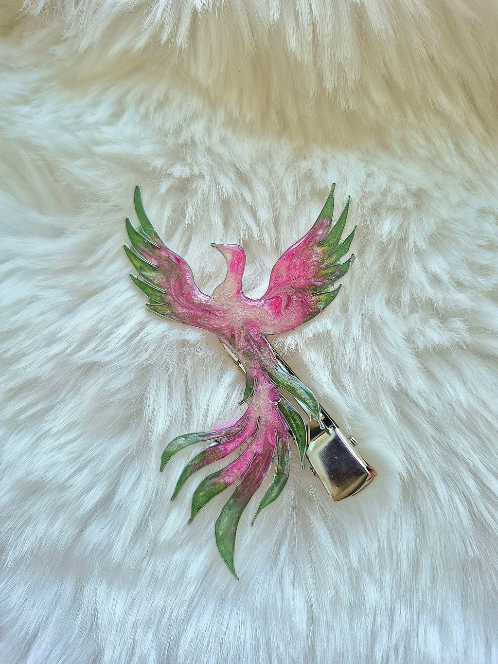 Mythical hairclip - Bloomheart Phoenix