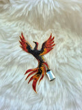 Mythical hairclip - Ashen Crown Phoenix
