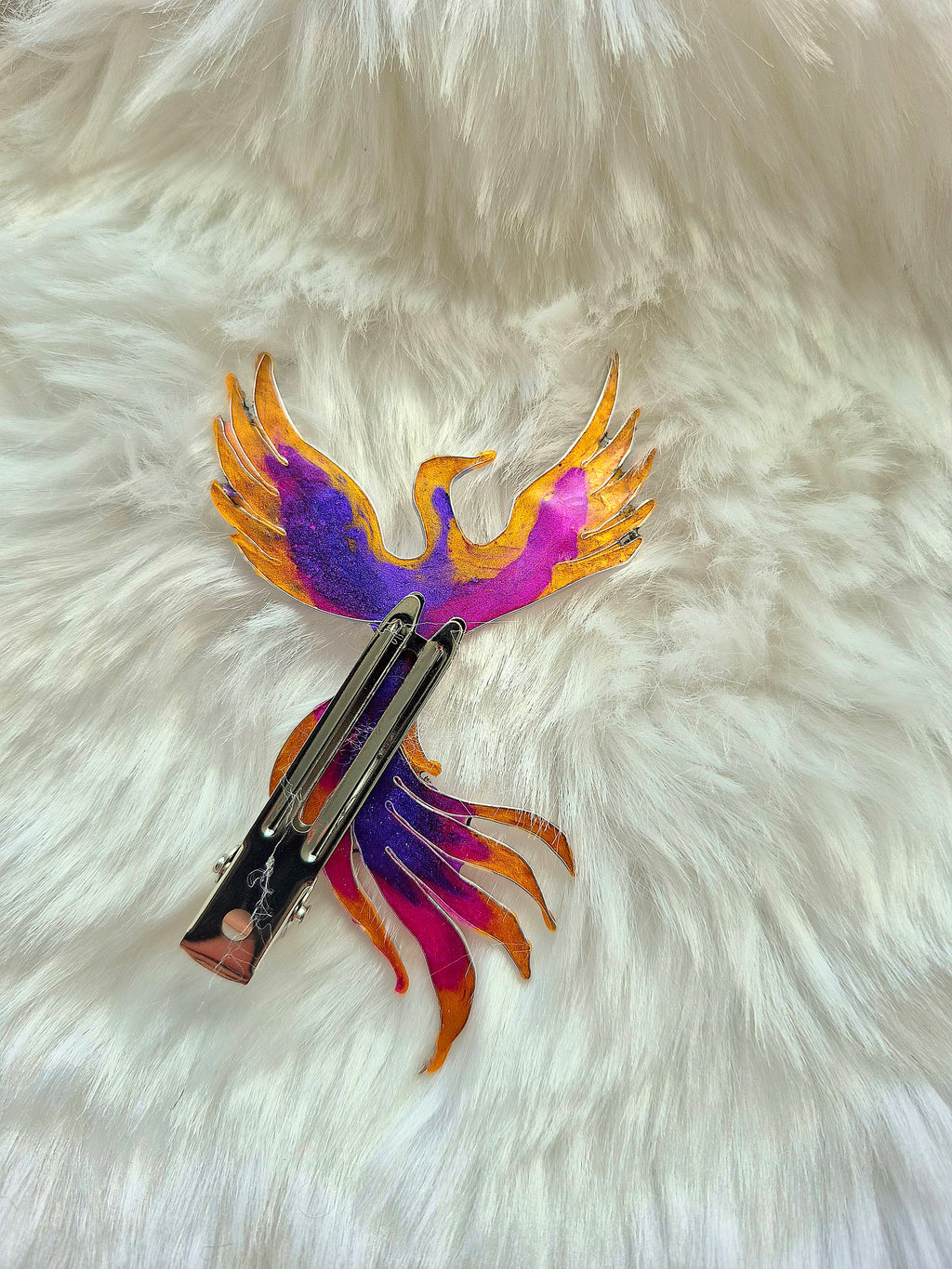 Mythical hairclip - Sovereign Prism Phoenix