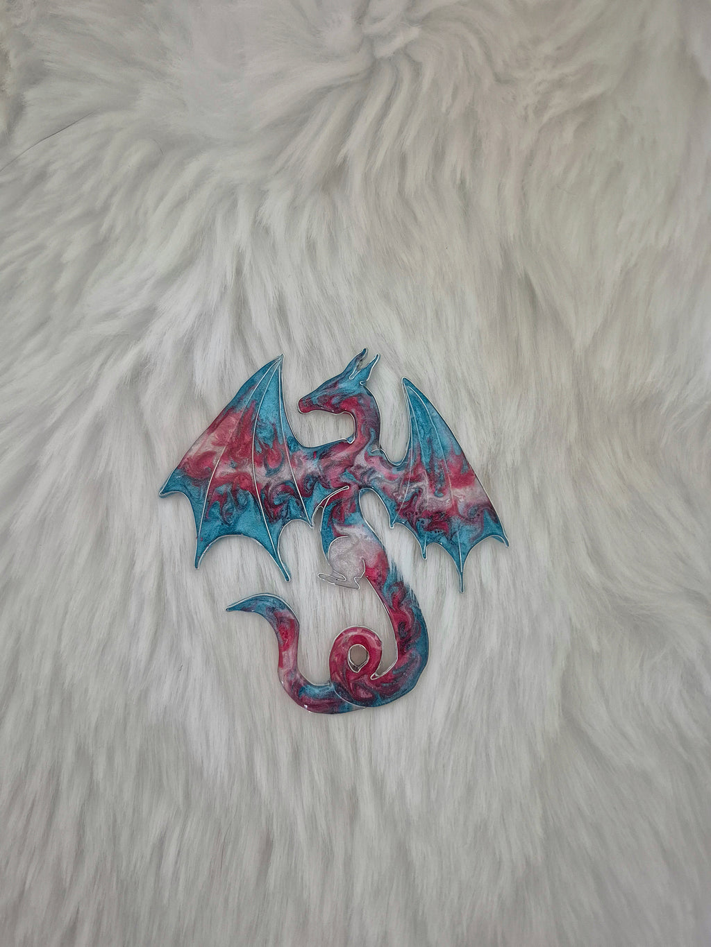 Mythical brooch - Prismveil Wyvern
