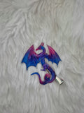 Mythical hairclip - Heartsong Wyvern