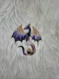 Mythical brooch - Eclipse Wyvern