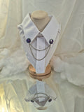 Collar pin - Twilight Vine D20