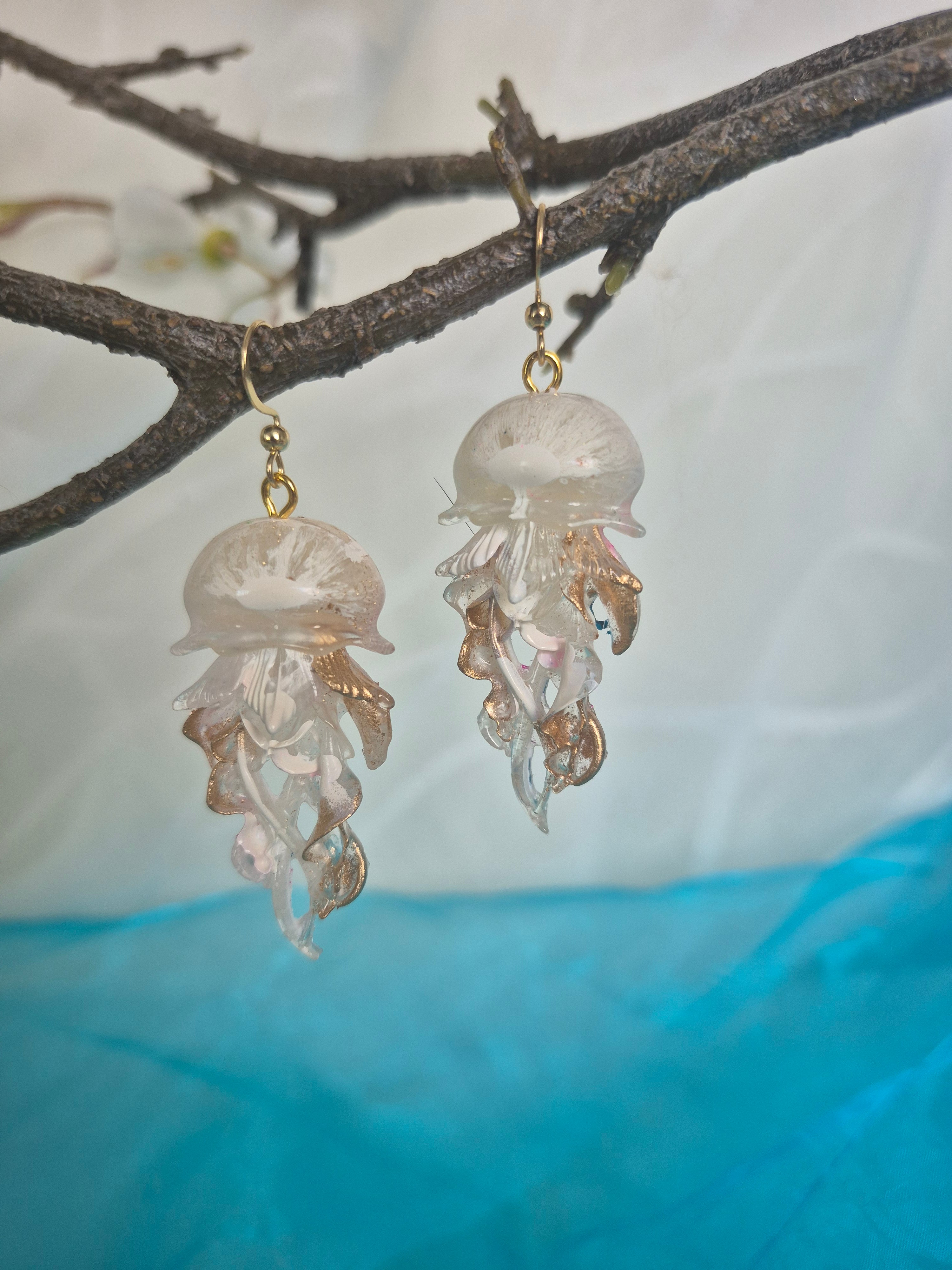 Earrings - Crystal Jellyfish