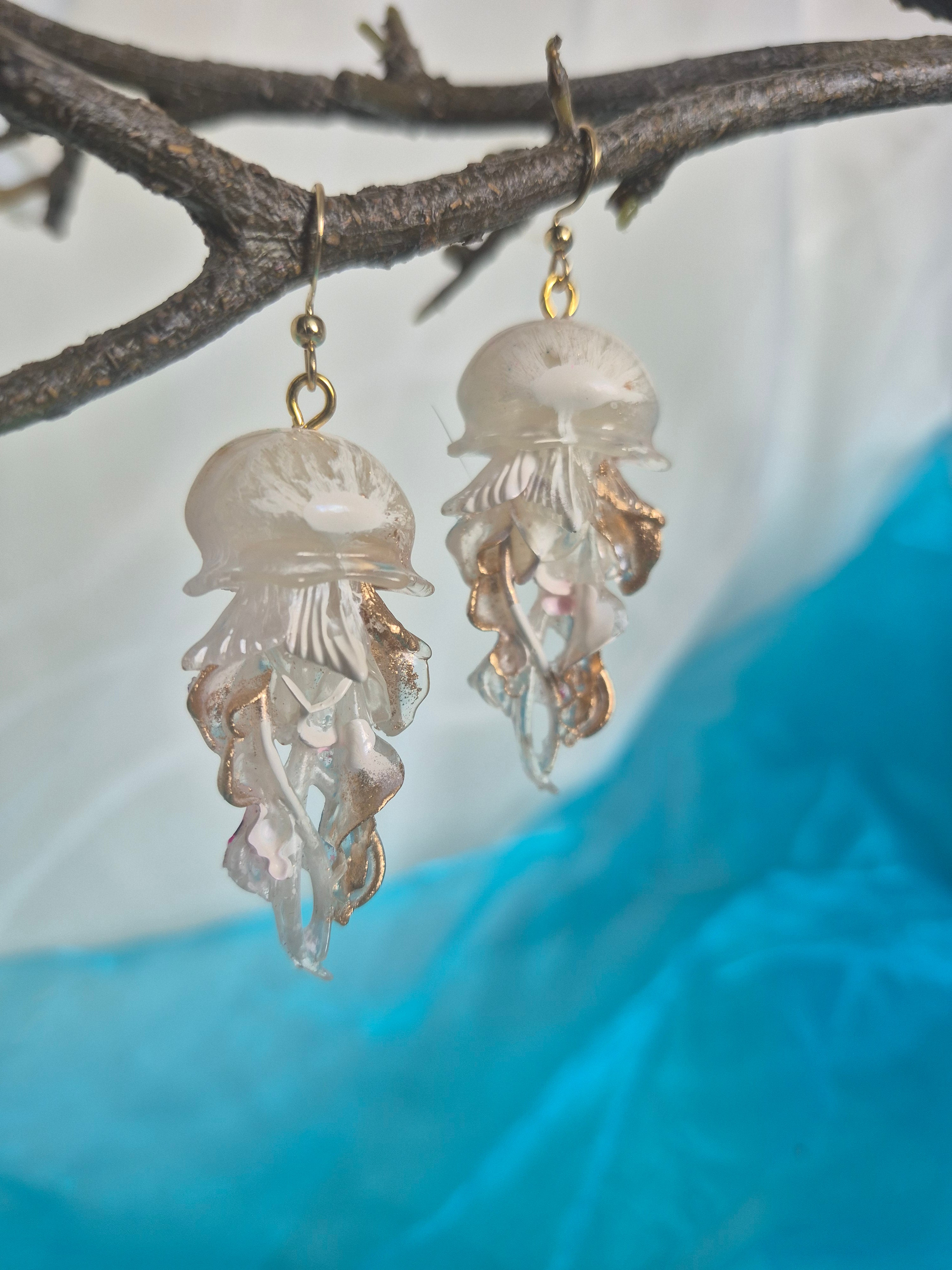 Earrings - Crystal Jellyfish