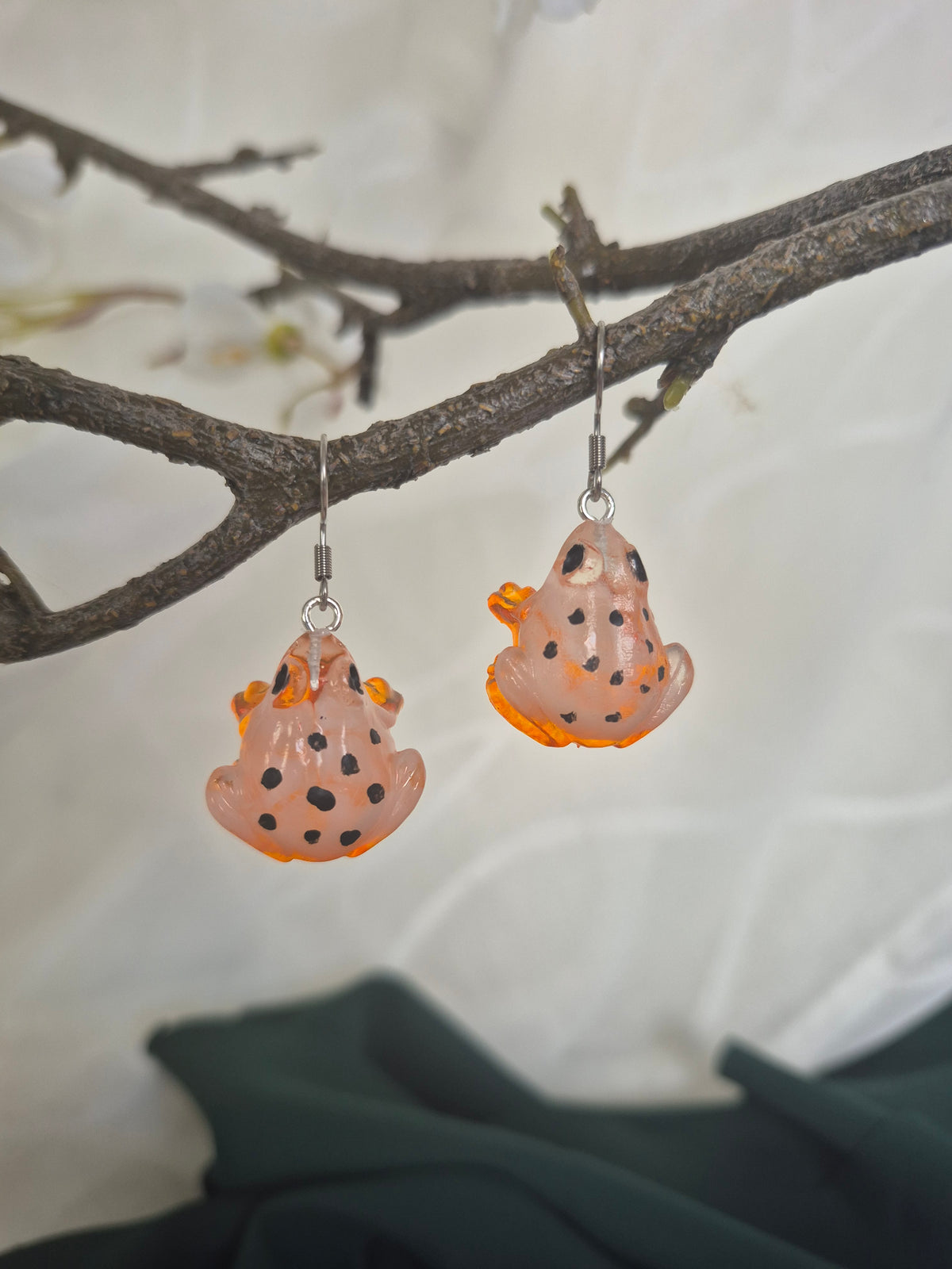 Earrings - Marslight frog