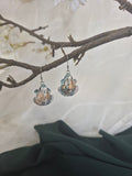 Earrings - Bluebell frog