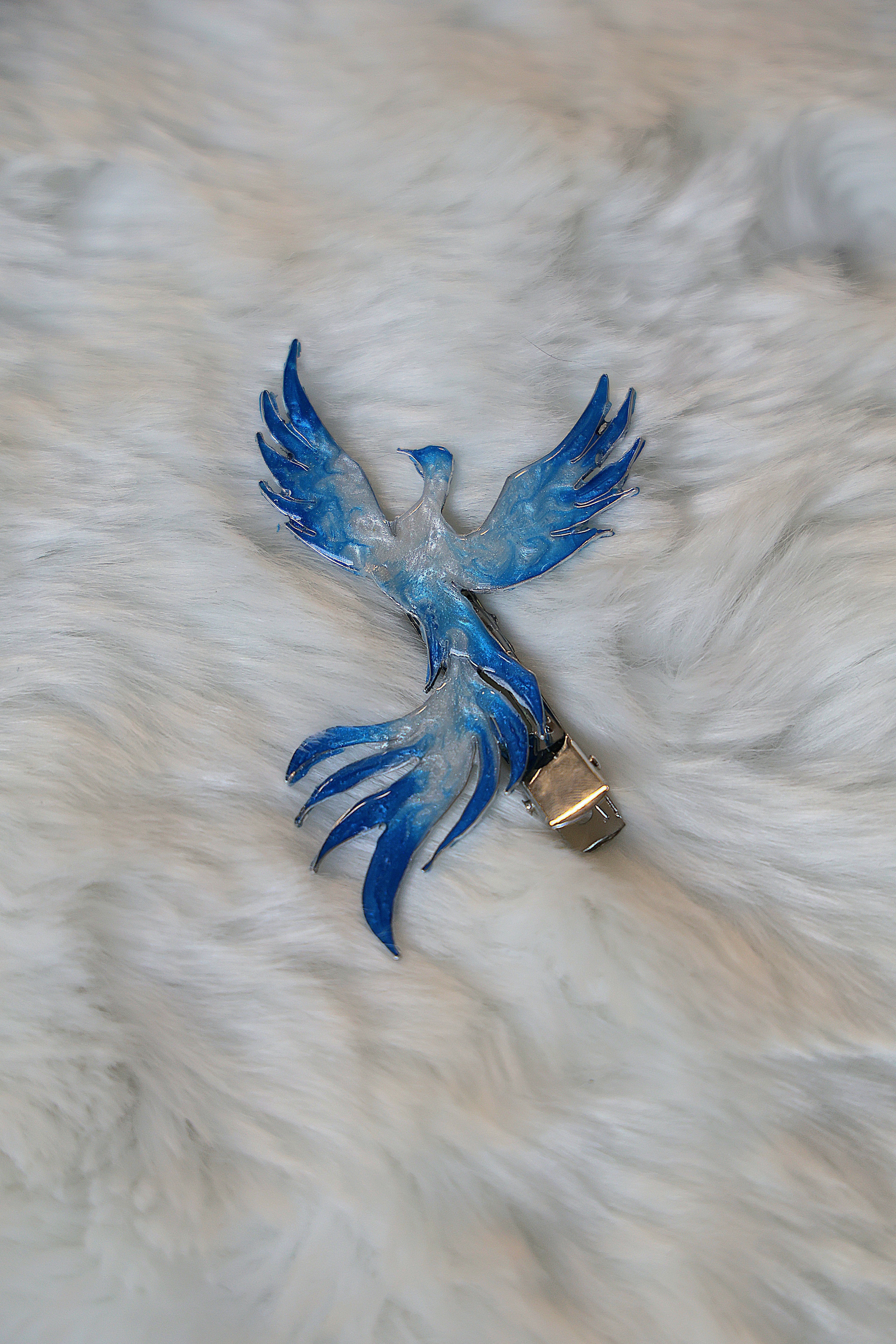 Mythical hairclip - Frost Pheonix