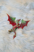 Mythical hairclip - Bloomrot Wyvern