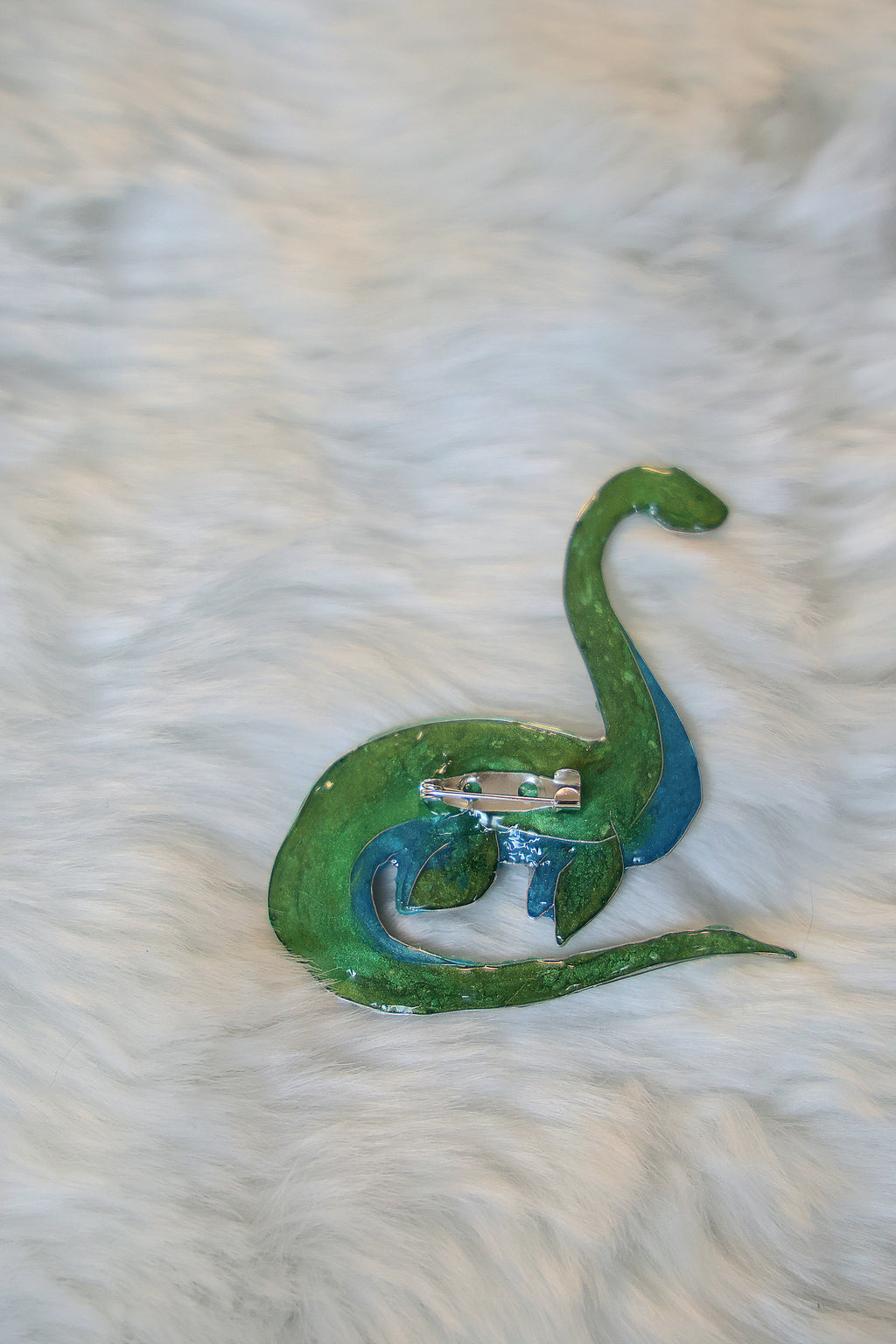 Mythical brooch - Nessie the Loch Guardian